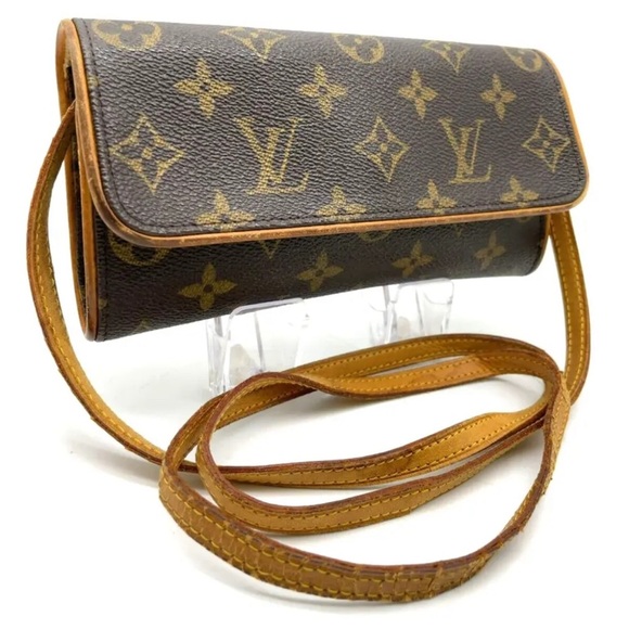Auth Louis Vuitton Monogram Pochette Twin PM Shoulder Bag GUC - Picture 1 of 16